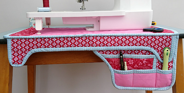 This Handy Sewing Mat Has a Cutout for Your Legs - Quilting Digest